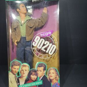 90210 Brandon Doll in Casual Outfit - Brown Jacket & Blue Jeans